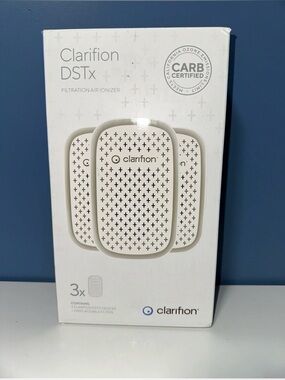 Clarifion - DSTx Filtration Air Purifier (3 Pack) Plug In Air Ionizer HEPA / New